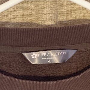 Tuff Athletics Brown Crewneck Sweatshirt